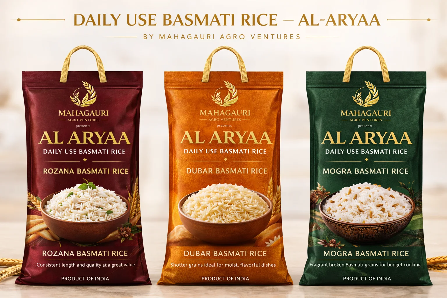 AL-ARYAA Daily Use Basmati Rice